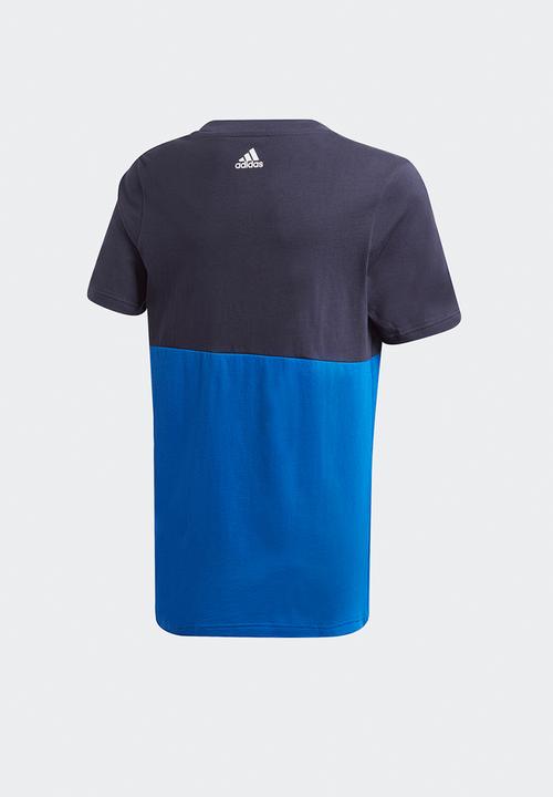 adidas Originals - Boys lin cb short sleeve tee - blue