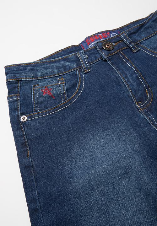 SOVIET - Boys denim short - blue
