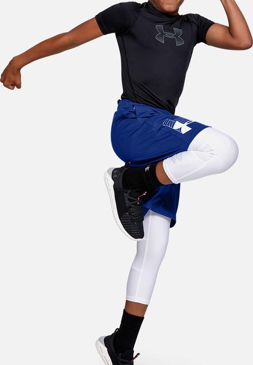 Under Armour - Prototype logo shorts - blue & white