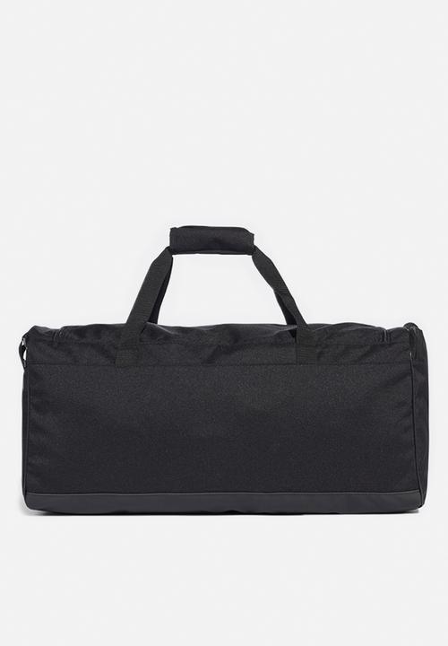 adidas Performance - Three stripes medium duffle - black & white