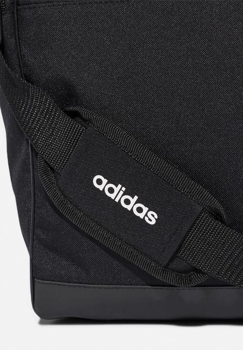 adidas Performance - Three stripes medium duffle - black & white