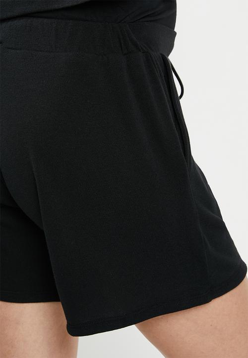 Superbalist - Maternity relaxed tummy band soft short - black