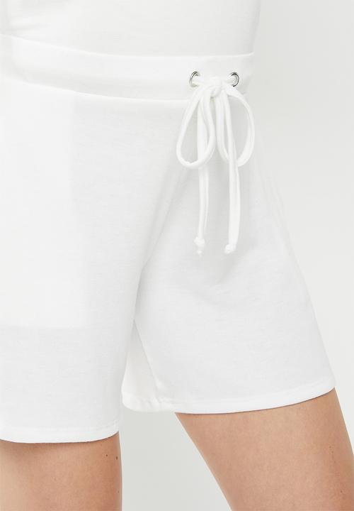 Superbalist - Maternity relaxed tummy band soft short - white