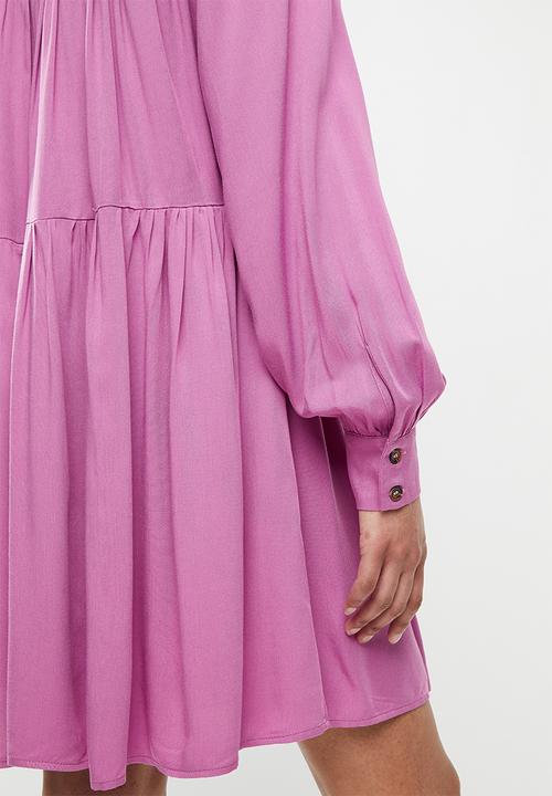 Glamorous - Long sleeve dress - orchid