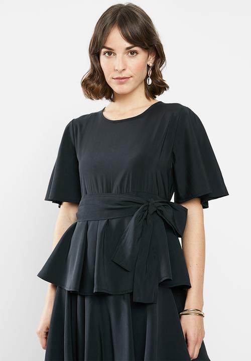 AMANDA LAIRD CHERRY - Zilondi dress - black