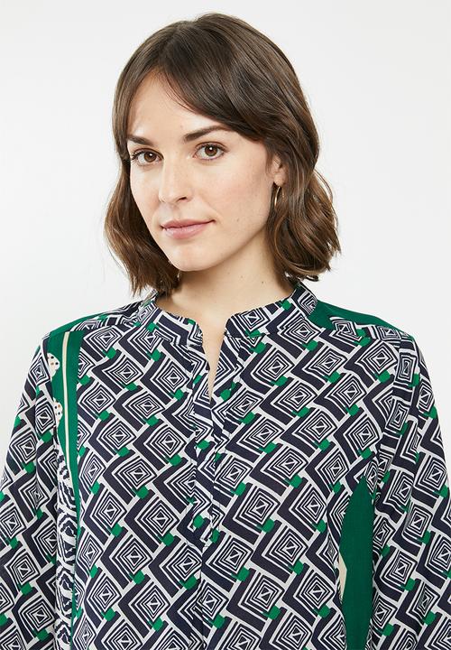 AMANDA LAIRD CHERRY - Lungro kafta - green