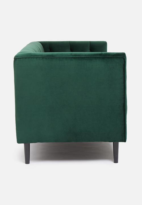 Sixth Floor - Penelope 3 seater - emerald green