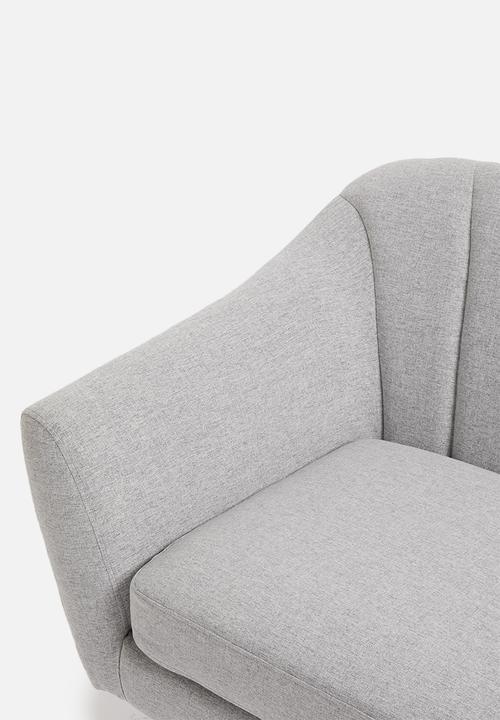 Sixth Floor - Dahlia 3 seater - grey