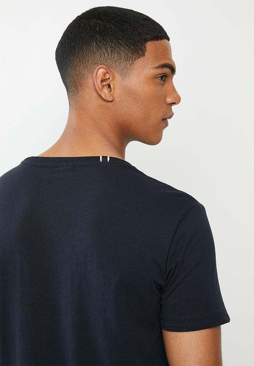 Replay - Navy logo tee - navy