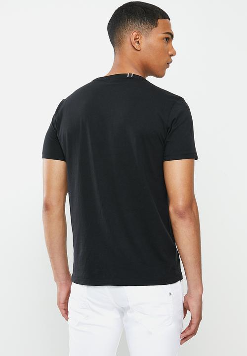 Replay - Black logo tee - black