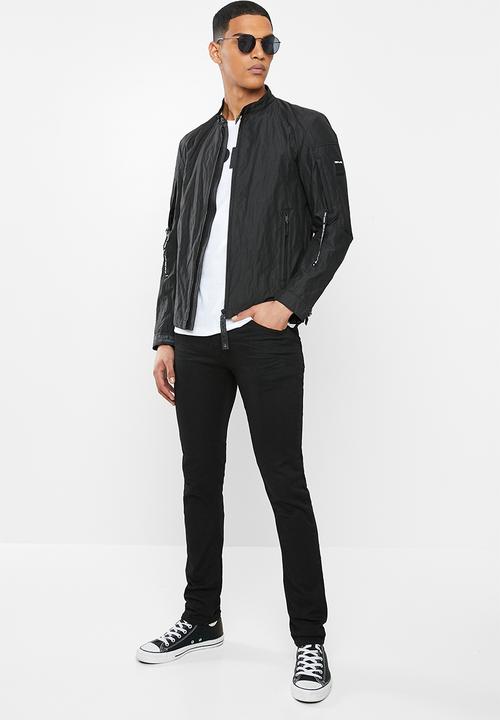 Replay - Slim black denim  - black