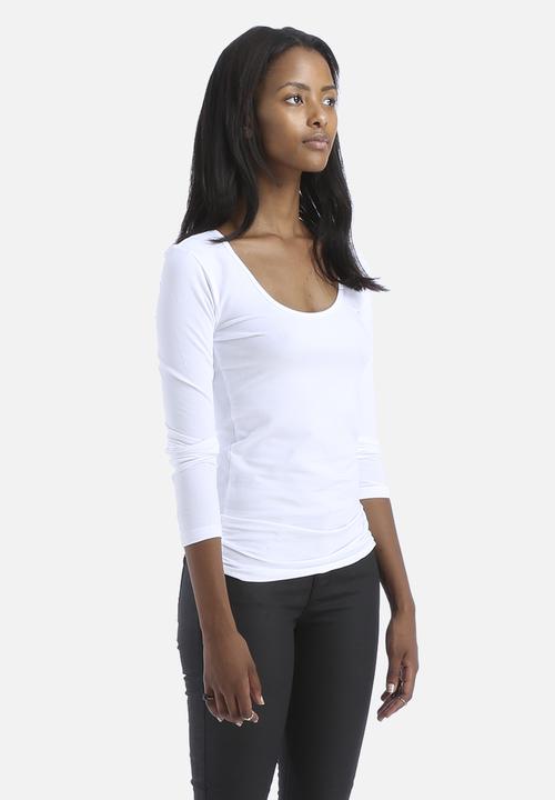 ONLY - Live Love Long O-neck Top