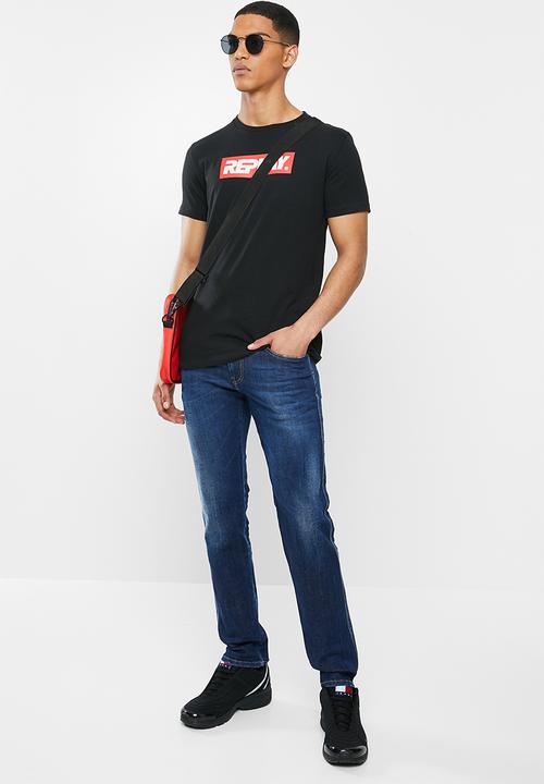 Replay - Slim dark wash replay denim  - dark blue