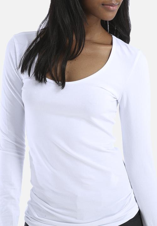 ONLY - Live Love Long O-neck Top