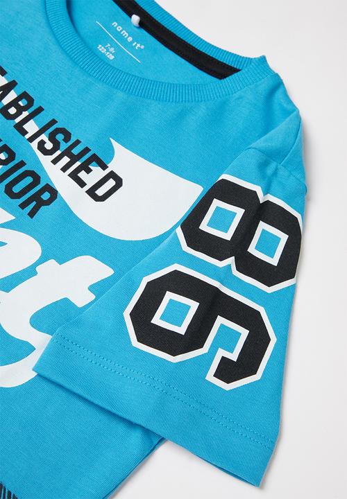 Name It - Fauzt short sleeve top - blue 