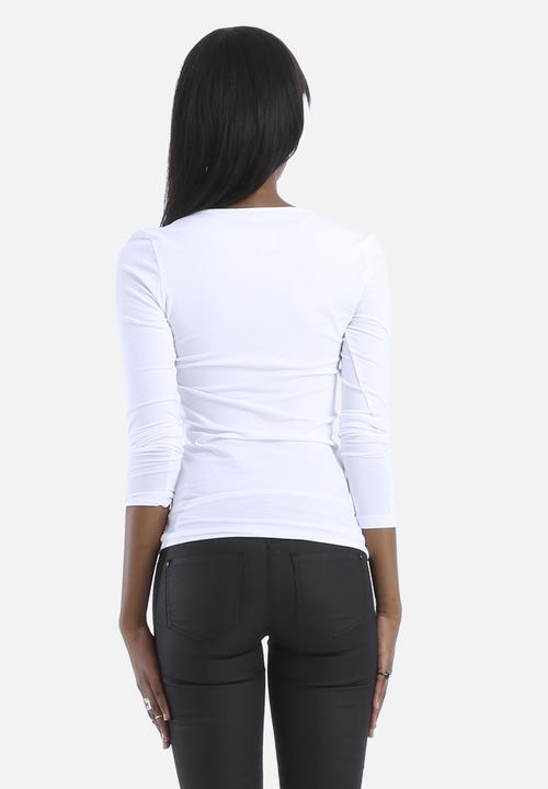 ONLY - Live Love Long O-neck Top
