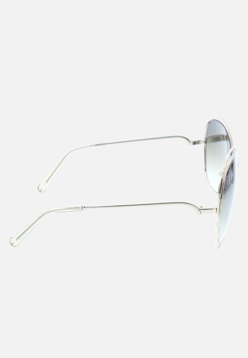 Chloe - Chloe round sunglasses - gold & green