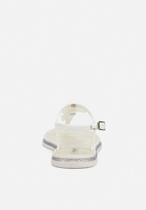 Viabeach - Marble sandal - white