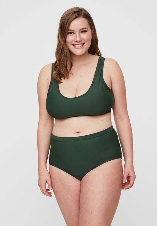 Vero Moda - Jules highwaisted bikini bottom - green