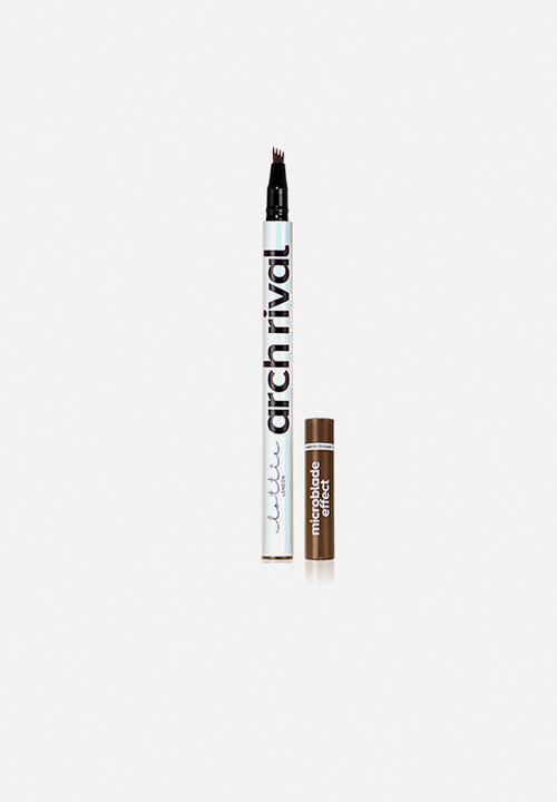 lottie london - Arch Rival: Microblade Effect - Warm Brown