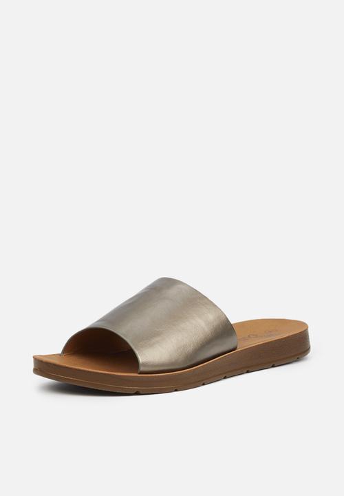 Butterfly Feet - Zina slide - pewter