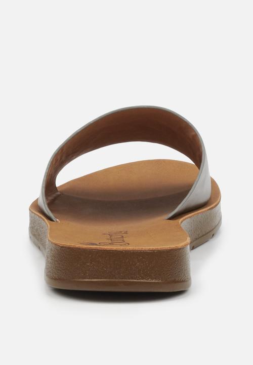 Butterfly Feet - Zina slide - pewter