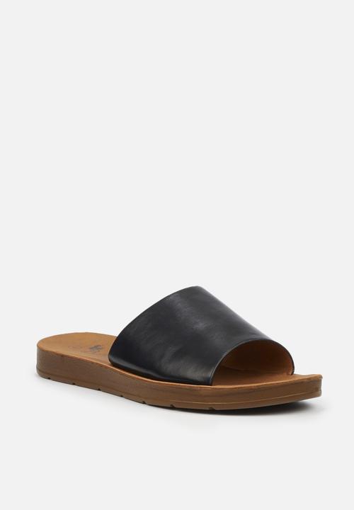Butterfly Feet - Zina3 slide - black