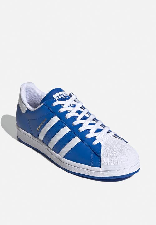 adidas Originals - Superstar - blue/ftwr white/gold met.