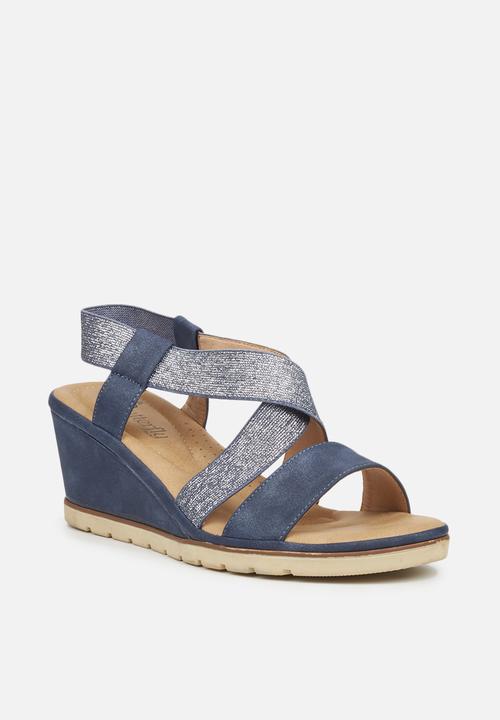 Butterfly Feet - Yasheel wedge - navy