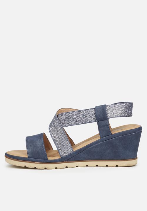 Butterfly Feet - Yasheel wedge - navy