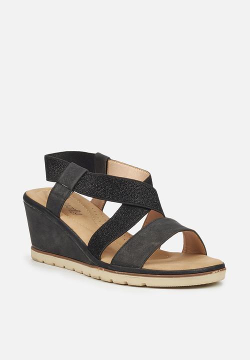Butterfly Feet - Yasheel wedge - black