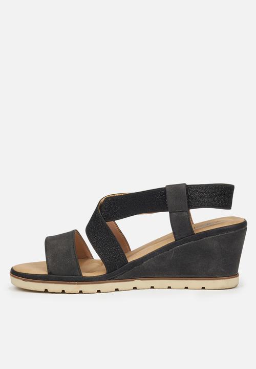 Butterfly Feet - Yasheel wedge - black
