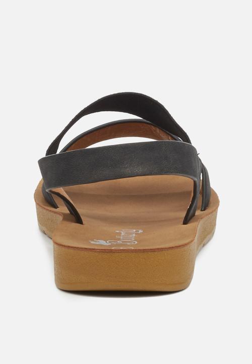Butterfly Feet - Shounice sandal - black
