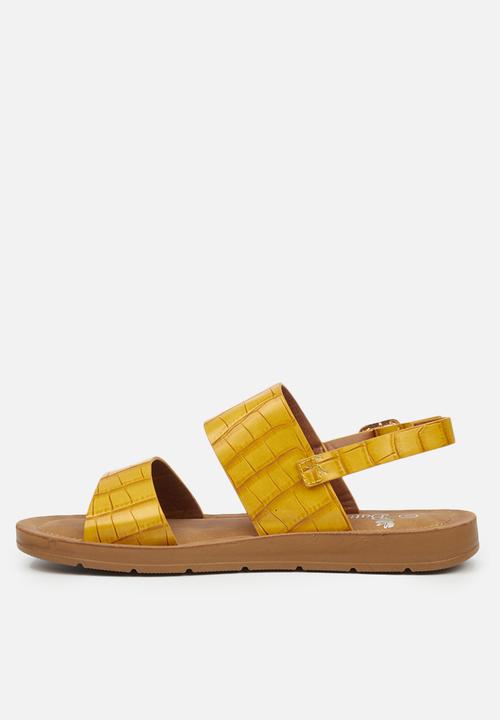 Butterfly Feet - Shardoney sandal - yellow
