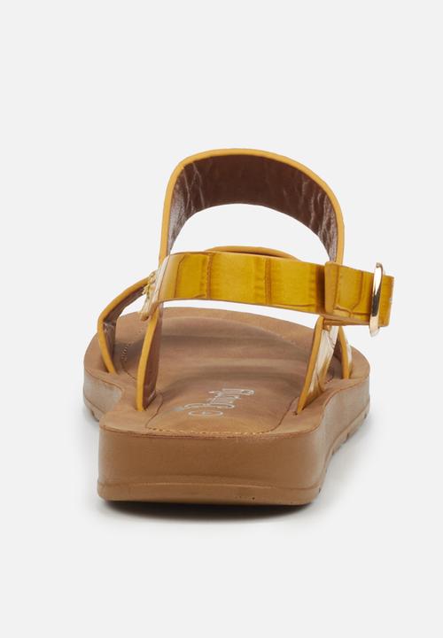 Butterfly Feet - Shardoney sandal - yellow