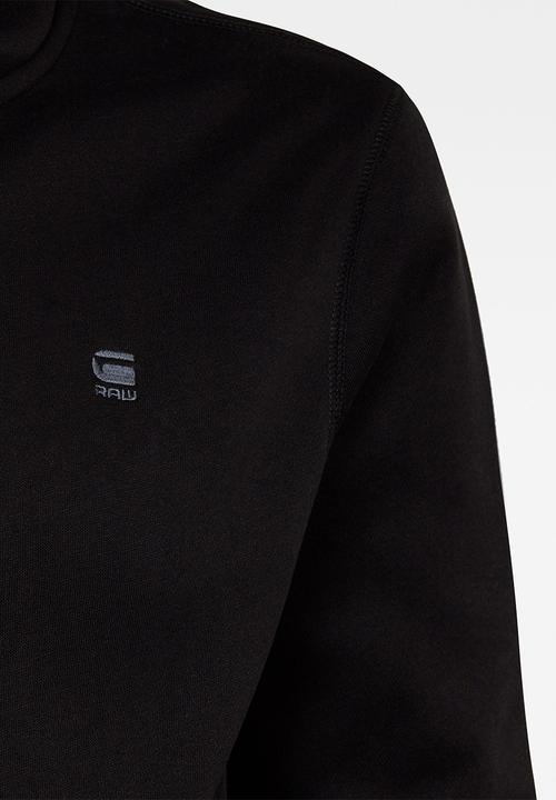 G-STAR - Premium core hdd long sleeve zip sweat - black
