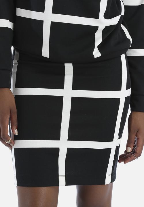ONLY - Vindue Knee Skirt