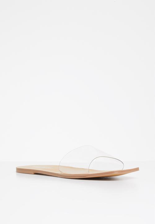 Public Desire - Ally square toe slider - neutral
