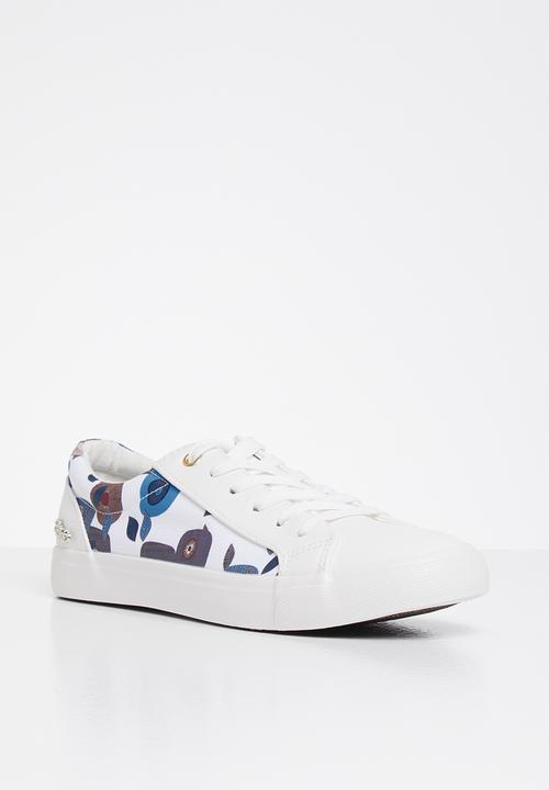 Miss Black - Baker 4 sneaker - white