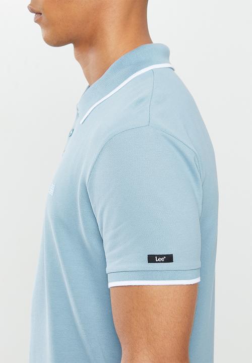 Lee  - Icon polo - blue & white