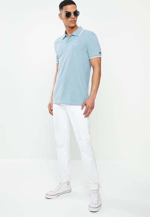 Lee  - Icon polo - blue & white