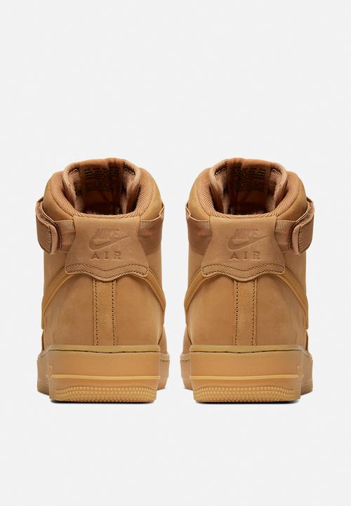 Nike - Nike air force 1 high '07 - flax & wheat-gum light brown