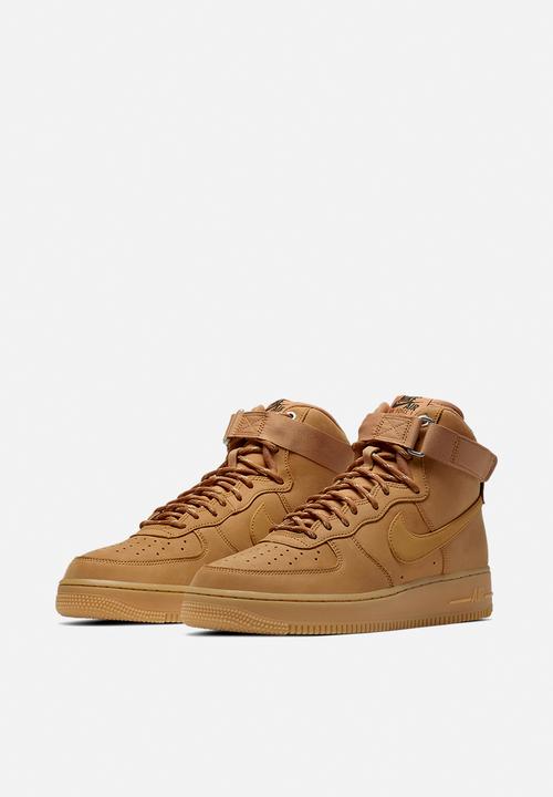 Nike - Nike air force 1 high '07 - flax & wheat-gum light brown