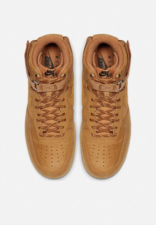 Nike - Nike air force 1 high '07 - flax & wheat-gum light brown