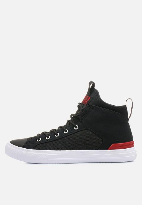 Converse - Chuck Taylor All Star ultra mid - black / gym red / white