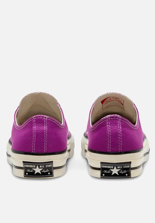 Converse - Chuck 70 organic canvas ox - cactus flower / black / egret