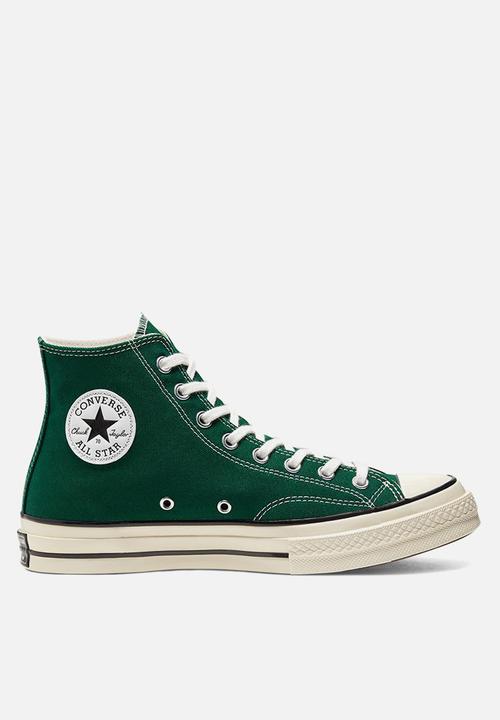 unisex converse chuck 70 organic canvas high top midnight clover