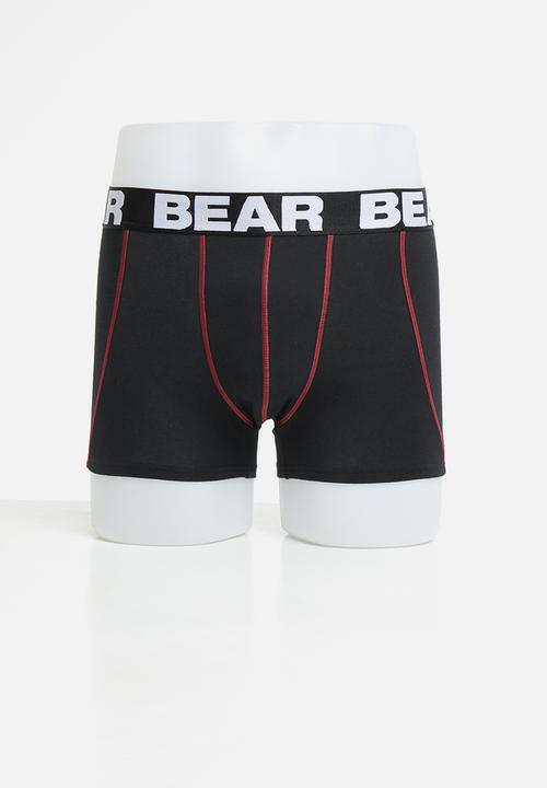 Bear - Bear 3 pack ethnic print trunks - multi