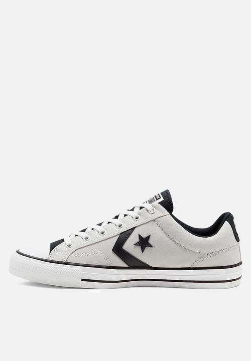 Converse - Star player seasonal colour canvas ox - mouse / black / white