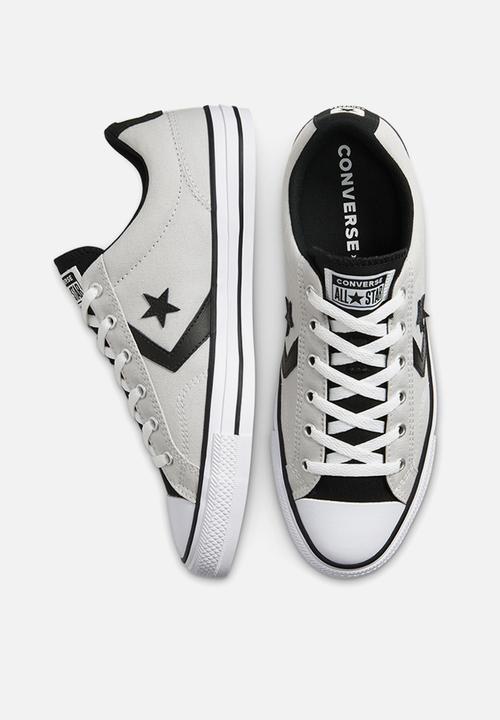 Converse - Star player seasonal colour canvas ox - mouse / black / white